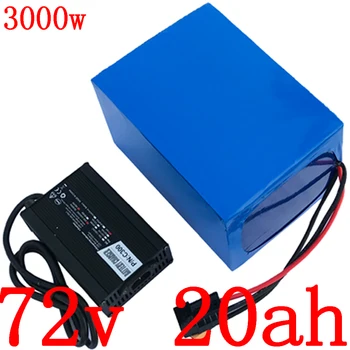 شراء72V بطارية 72V دراجة كهربائية Battery72V 2000W 3000W بطارية سكوتر كهربائي 72V 20AH ليثيوم بطارية حزمة مع شاحن