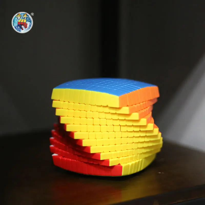 ShengShou 11x11x11 волшебный куб без наклеек 11x11 скоростная головоломка антистресс твисти головоломка обучающая игрушка для детей с подарочной коробкой