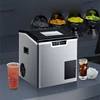 ZB-20B 40KG Automatic Ice Cube Maker Commercial Milk Tea Shop Large Ice Cube Making Home Ice Making Crushed Ice Machine 220V 6