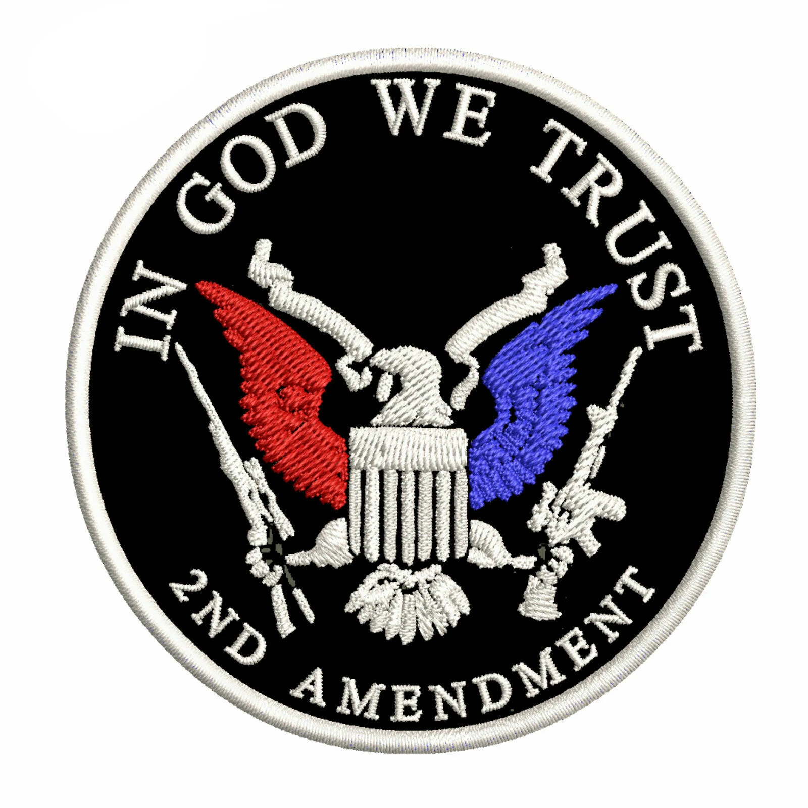 2Nd Amendment - In God We Trust - Car Truck Window Bumper Graphic Sticker Decal Parabrezza Paraurti Tuning Laptop Trunk Kk Vinyl