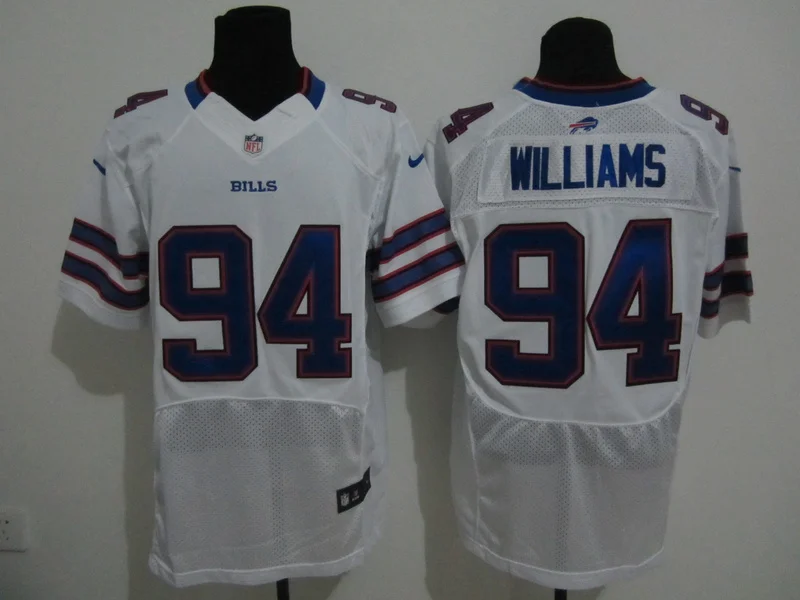 Синий Stitiched, Buffalo s, EJ Manuel, Tyrod Taylor, rober Woods, Jim Kelly, Steve Johnson, Sammy Watkins, Fred Jackson, LeSean McCoy Jersey - Цвет: Синий