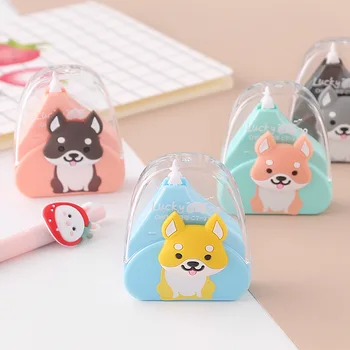 

Cartoon Shiba Dog Correction Tape Cute Decorative tape sticker Stationery gift office school supplies Promotional Gift