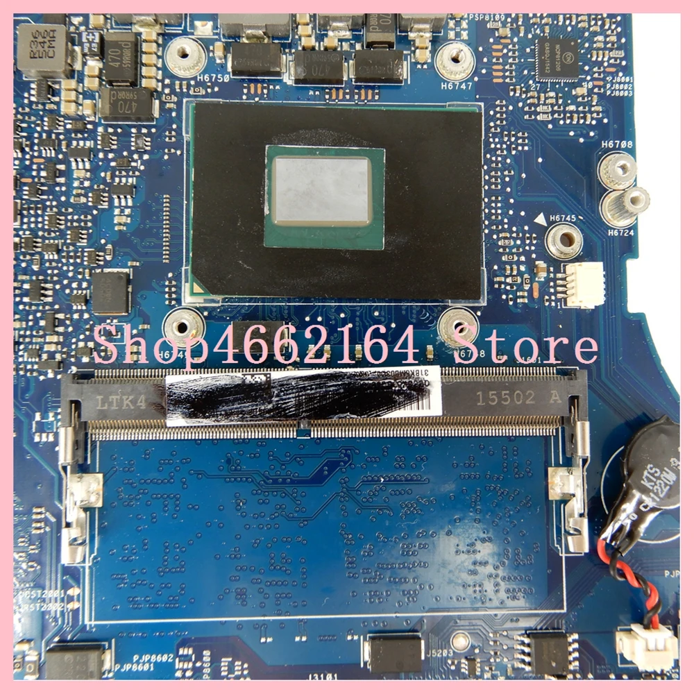 amazing  N501VW motherboard With 8GB RAM i7-6700HQ CPU GTX960M mainboard For ASUS N501V N501VW laptop mother