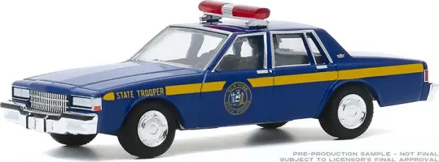 GreenLight 1:64 1990 New York State Alloy Metal Diecast Cars Model Toy Vehicles For Children Boy Toys gift |