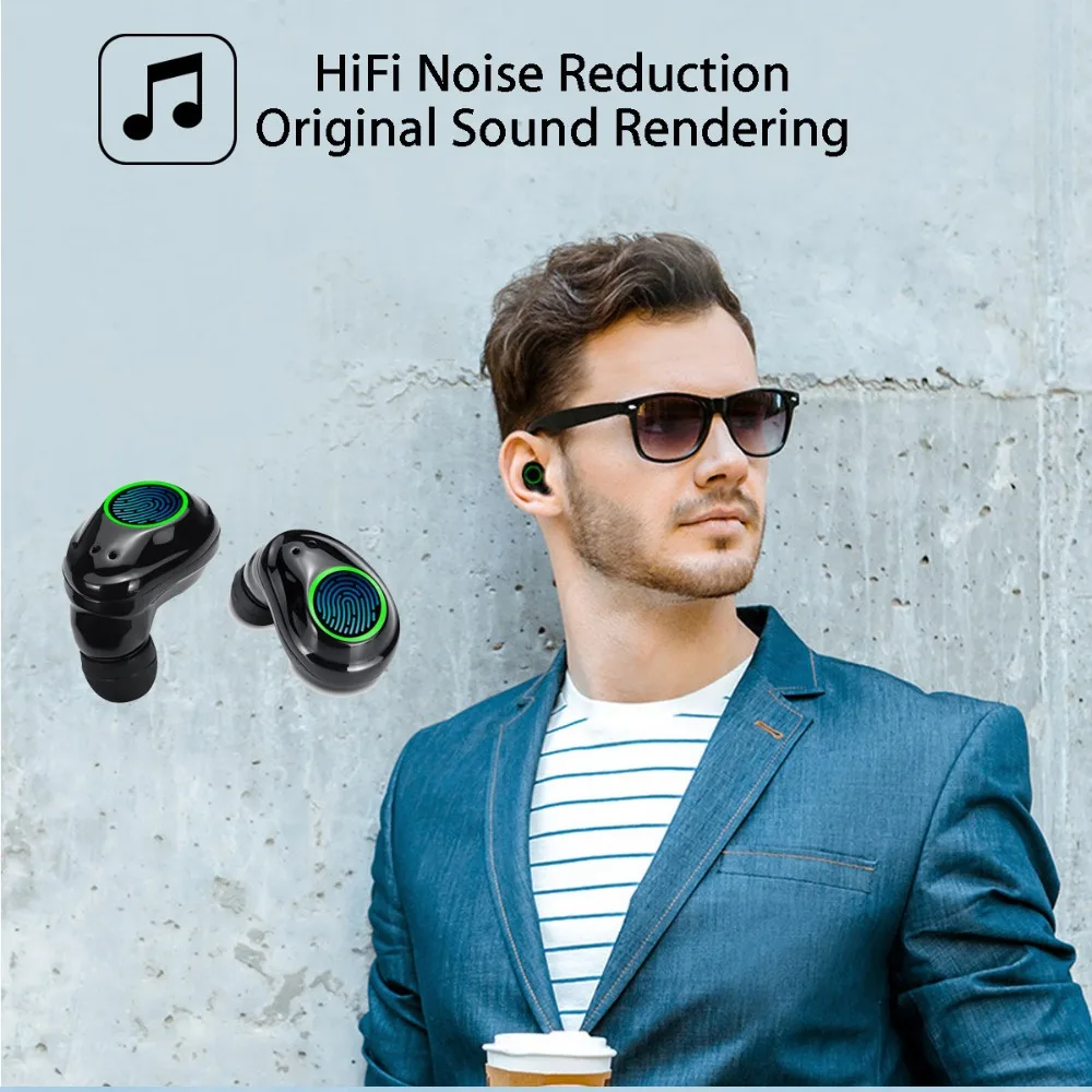 X23 Bluetooth Earphones TWS Dual Handle 5 0 for Apple iPhone 6S 6 Plus 7 8 X SE 5S 5 7plus 8plus Music