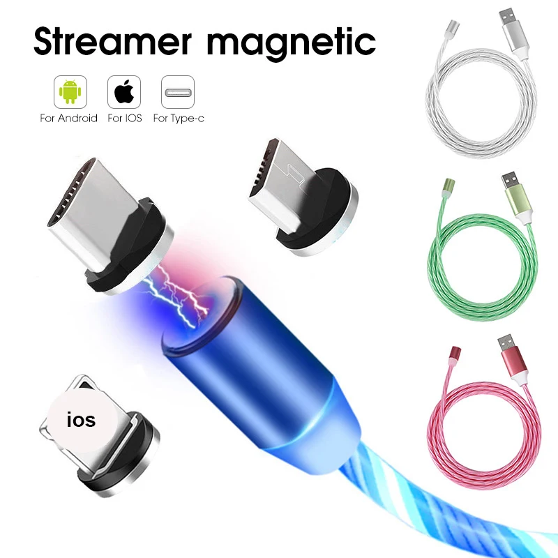 Магнитный USB Magic Streamer кабель для быстрой зарядки USB адаптер для мобильного телефона кабель для зарядки samsung Xiaomi htc LG кабели