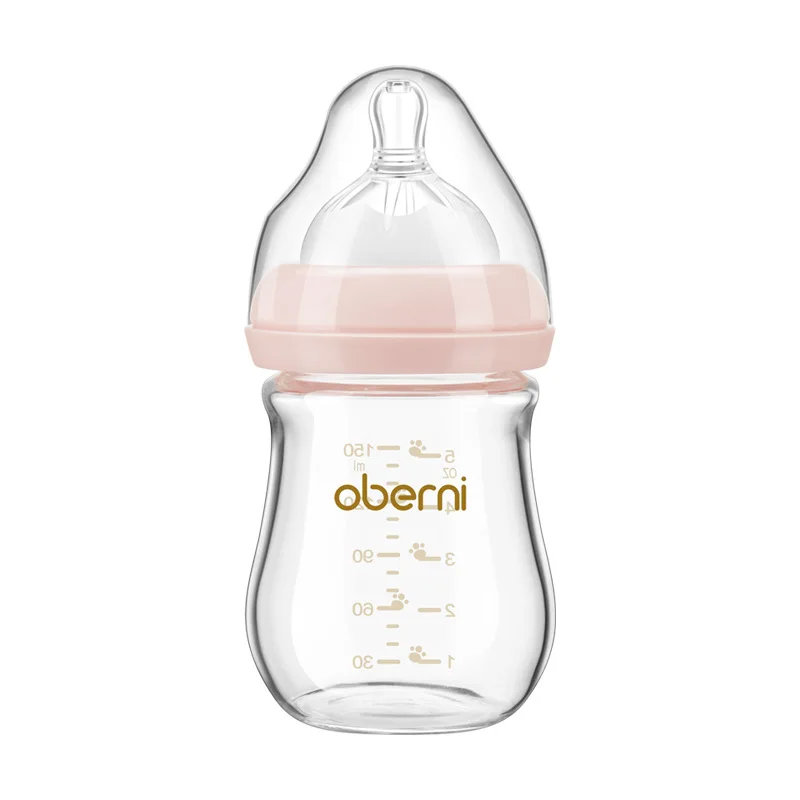 New Baby Bottles Feeding Detachable Gravity Ball Anti-flatulence Milk Drinking Water Silicone Nipple Wide-Caliber Bottle | Мать и ребенок