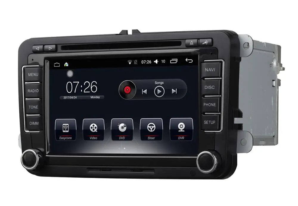 NaweiGe 7 дюймов T30 Android Восьмиядерный 8,1 2+ 32 ГБ Автомобильный dvd для VW Passat CC/Golf6/GTI Авторадио gps навигация автомобильный мультимедийный для