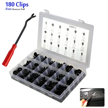 

Plastic Fastener Clips Rivet Door Car Body Trim Side skirts Assorted Set