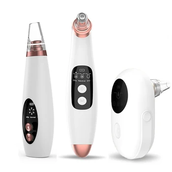 

Pore Cleaner Blackhead Remover Vacuum Facial Suction Black Head Black Dots Blackheads Pimples Removal Deep Cleaning Tool