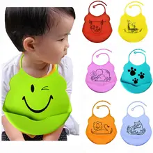 Детские Силиконовые Слюнявчики для кормления с мультяшным принтом, водонепроницаемые, не грязные нагрудники, водонепроницаемый для туалетной бумаги