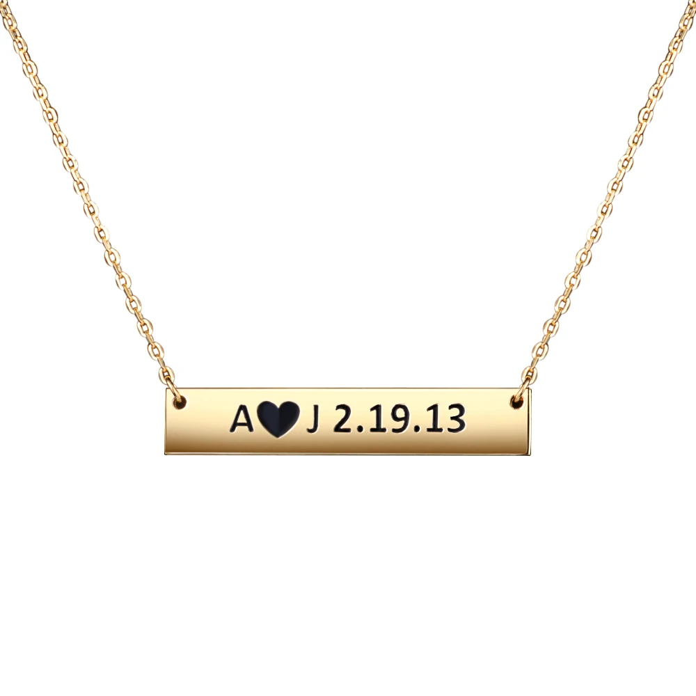 name pendant necklace Fashion Jewelry 