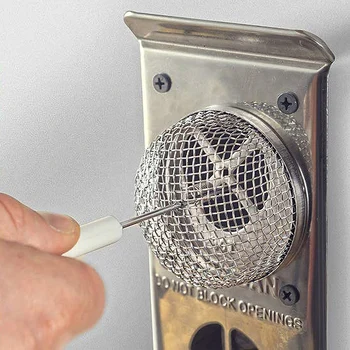 

2pcs RV Anti-Insect Pest Net Cover For Car Motorhome Camper Trailer Travel Stainless Steel Ventilation Pest Prevention Long Use