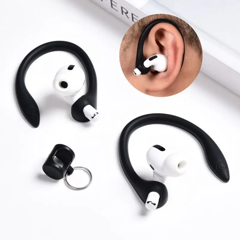 

Sports Silicone Ear Hooks for Apple AirPods pro Accessories Anti fall Bluetooth Earphone for airpod 2 3 Holder for A irpods 3 2