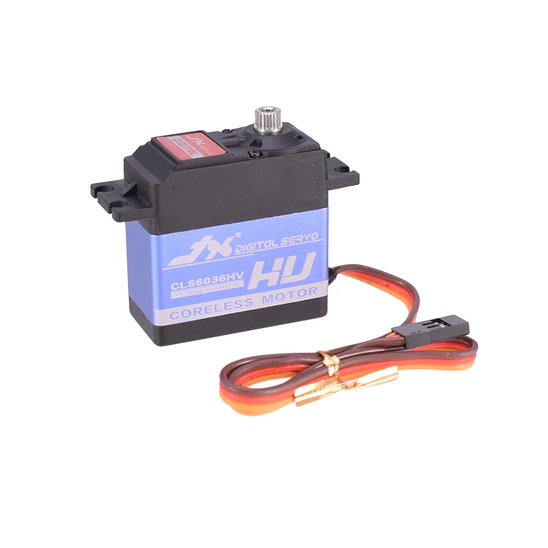 JX Servo CLS6036HV 35,6 кг Крутящий момент металлический редуктор без сердечника цифровой сервопривод для радиоуправляемого вертолета