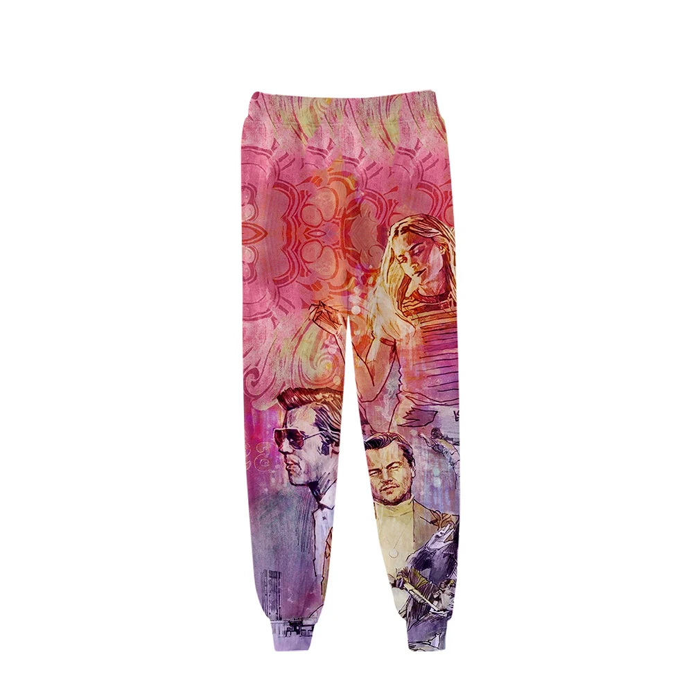 Once Upon A Time In Hollywoo 3D Pants High Quality Sports Pants Trousers Fashion Popular Trend Comfortable Casual Pants