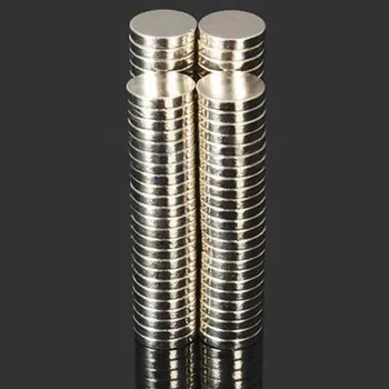 

N52 Cylinder Small Disc Magnets 100Pcs Super Strong Round Disc 10X2mm Fridge Magnets Rare Earth Neodymium