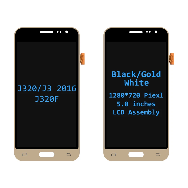 Super AMOLED дисплей J320F для Samsung Galaxy J320 J3 2016 ЖК J320H J320FN J320M дигитайзер сенсорного экрана