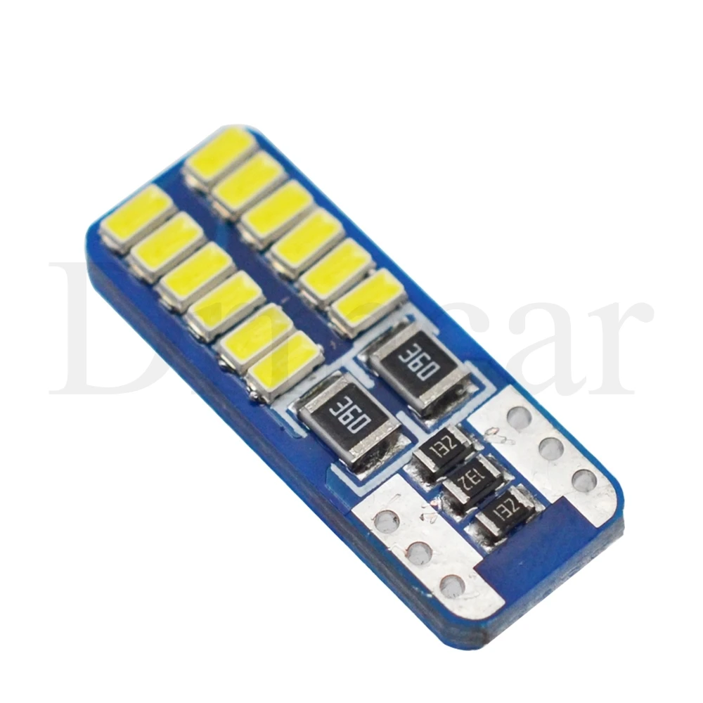 T10 24smd LED light bulb car CANBUS no error 12V Super bright clearance bulb lamp Turn Signal lamp Clearance Lights (7)