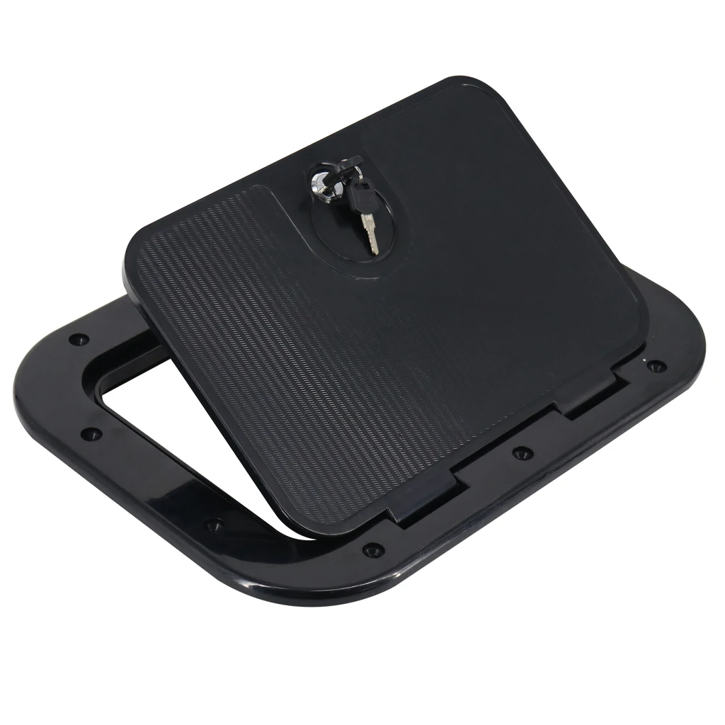 Marine Boat Access Hatch Cover - Round, Screw Out Deck Inspection Plate, Anti-aging, 248 X 378mm Marine Boat Access Hatch Cover - Round, Screw Out Deck Inspection Plate, Anti-aging, 248 X 378mm