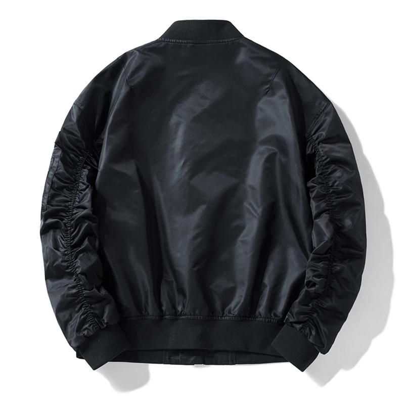 Ma1 Spring Bomber Jacket Men Plus Size Padded Pilot Baseball Coat Male Military Streetwear Warm Branded Clothing Parka Winter
