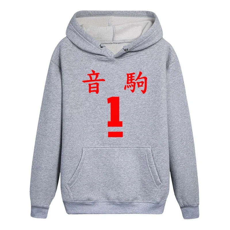 Горячая мультфильм Haikyu! Фосфоресцирующие худи с длинными рукавами; Повседневные свитера; популярное Свободное пальто для подростков; пуловер с капюшоном; топы - Цвет: 04