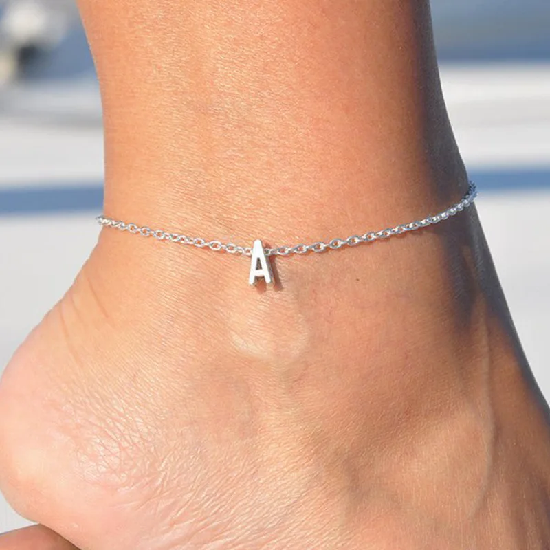 new Initial Anklets Bracelet for Women Letter Leg Chain Gold Ankle Bracelet A-Z Alphabet Anklet friendship Gifts new Initial Anklets Bracelet for Women Letter Leg Chain Gold Ankle Bracelet A-Z Alphabet Anklet friendship Gifts