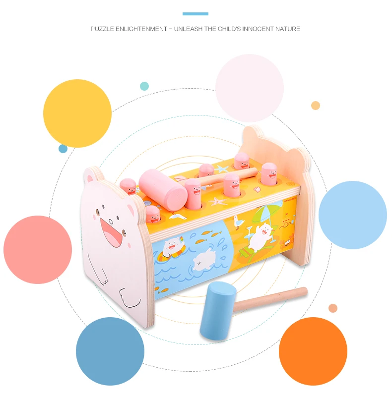 Игрушка Toywoo для детей, Развивающие деревянные игрушки для детей 1-2-3-8 лет