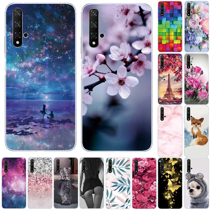 Чехол для Honor 20S силиконовый чехол накладка на заднюю крышку телефона Huawei 20 Pro Lite