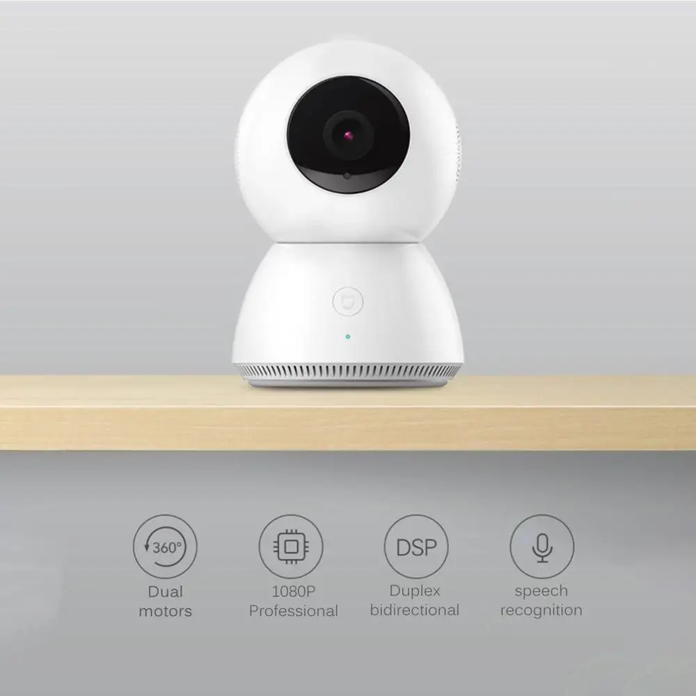 2019 Xiaomi Mijia умная камера Веб 1080P WiFi Pan tilt ночное видение 360 Угол видео Детский