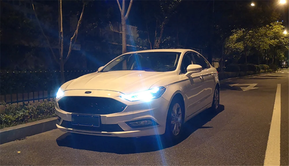 Пара для Ford Mondeo светодиодный фары- Mondeo HID фары биксеноновые фары противотуманные дневные ходовые огни динамический поворот