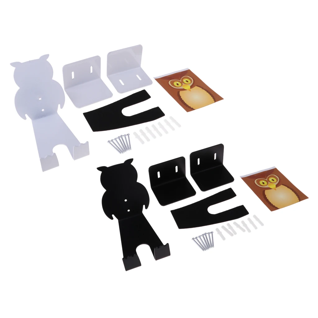 Mountain Road Bike Rack Wall Mount Steel Bicycle Storage Stand Hanger for Indoor Garage with Eagle Sticker & Screws