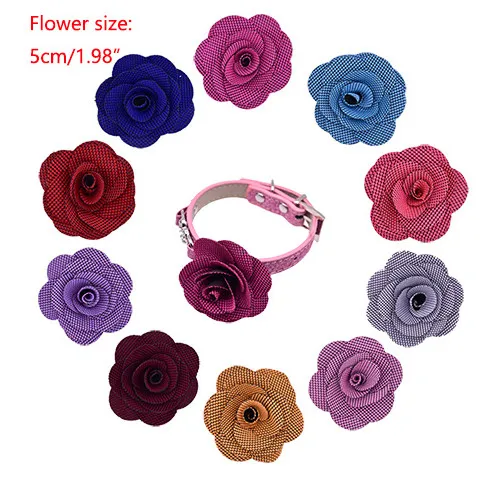 mix color 11 10 шт аксессуары для домашних животных, собак красочные микс Стиль Цветочный дизайн кошка собака ошейник подвески Украшение галстук-бабочка для собаки аксессуары для ухода за домашними животными - Цвет: mix color 11