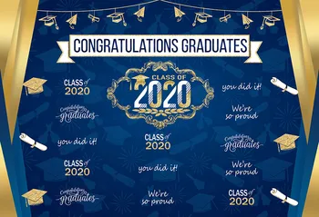 

Congratulations graduates 2020 baby shower Backdrop for Photography Photo Background Studio Photo Booth