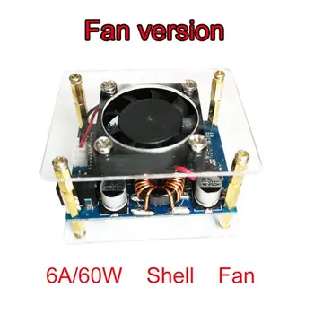 

DC DC Boost Buck Voltage Converter Adjustable CC CV Power Module 6A 60W with Fan