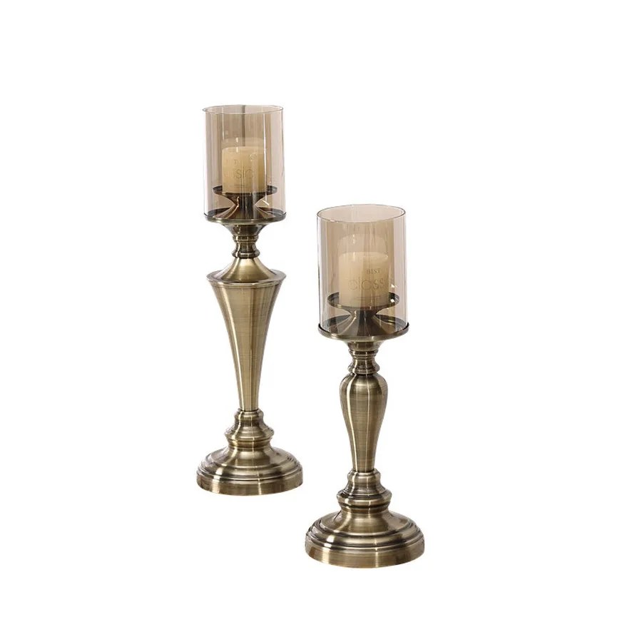 Металлические подсвечники цветы ваза подсвечник рождественские Свадебные