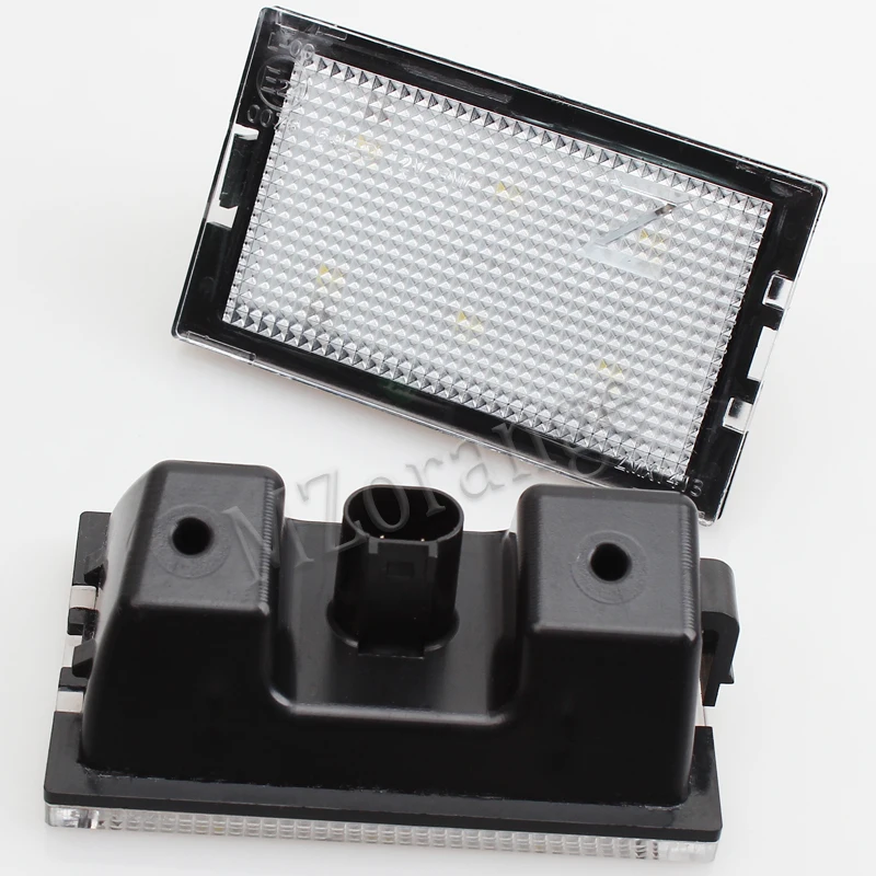 MZORANGE светодиодный светильник номерного знака для Land Rover discovery3/4 Freelander 2 Rang Rover Sport Car-Styling Error Free 18SMD