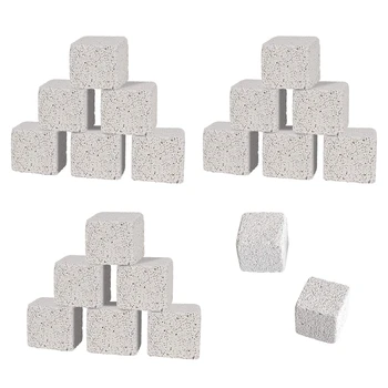 

20Pcs Molar Hamster Chinchilla Rabbit Lava Block Molar Stone Hamster Small Pet Bite Resistant Cube