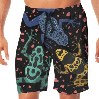 

Poison Dart Frogs Mens Swimsuit Swimwear Men Swimming Shorts Beach Short Sports Suits Surf Board Swim Trunks beachwear