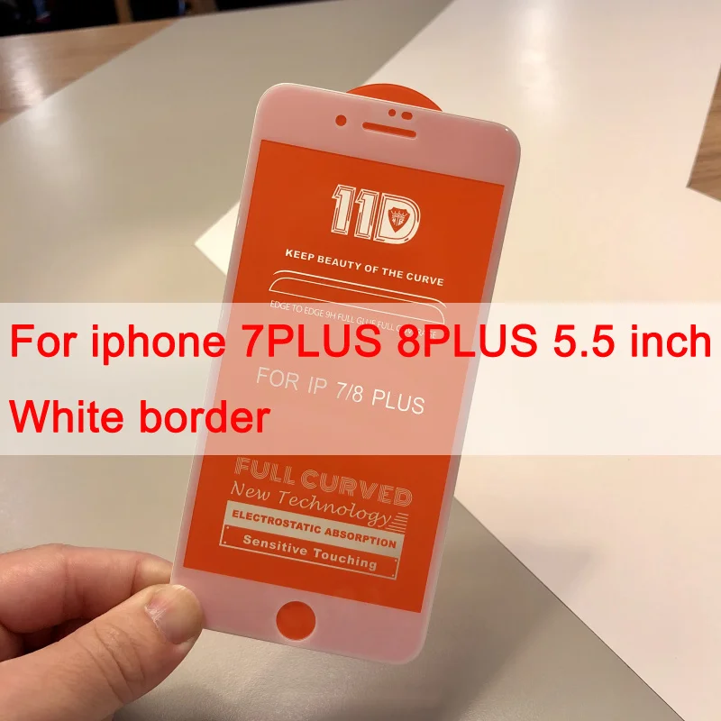11D изогнутое полное покрытие Защитное стекло для iPhone 7 8 6S Plus закаленное защитное стекло для экрана iPhone 11 Pro X XR XS Max - Цвет: Style 5
