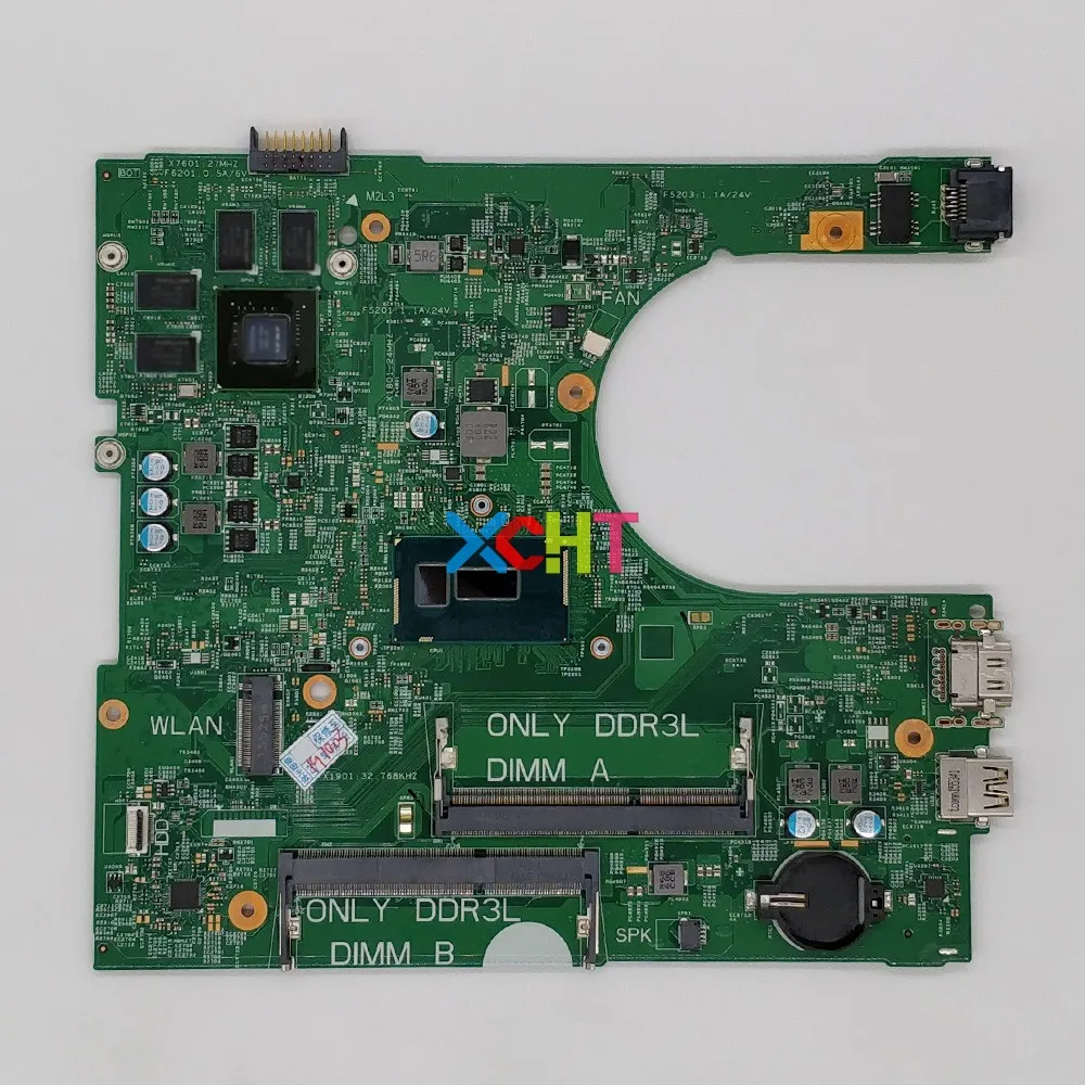 Для Dell Inspiron 15 3558 CN-098D3F 098D3F 98D3F w i5-5200U CPU PWB:1XVKN N16V-GM-B1 GPU материнская плата для ноутбука