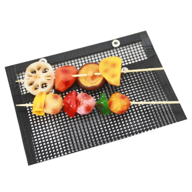 2 шт антипригарные барбекю сетки гриль мешки высокая термостойкость