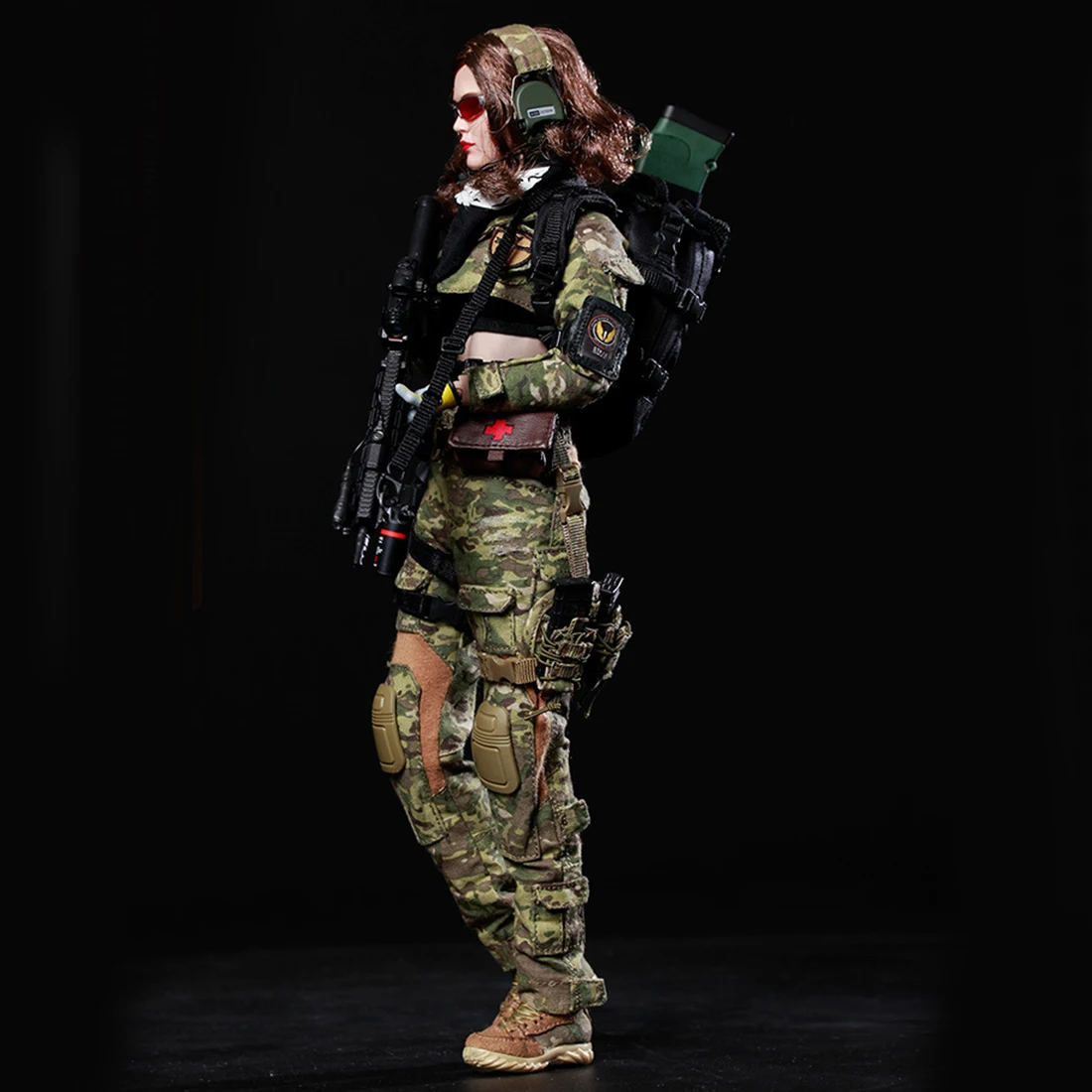 30 см 1/6 подвижное Womon War украшение с ангелом военный Солдат модель-MC камуфляж