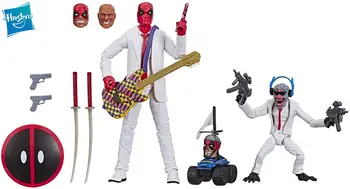 

HASBRO Marvel X MEN Legends 80th Anniversary 2pcs Movie Deadpool Monkey Business Action Fingure Collection Model Toy KIDS Gift