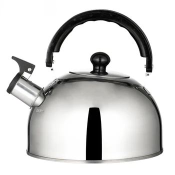 

Outdoor 2.5L Tea Kettle Stainless Steel Lightweight Whistling Tea Kettle Camping Teapot Fast Boil Teakettle Camping Cookware