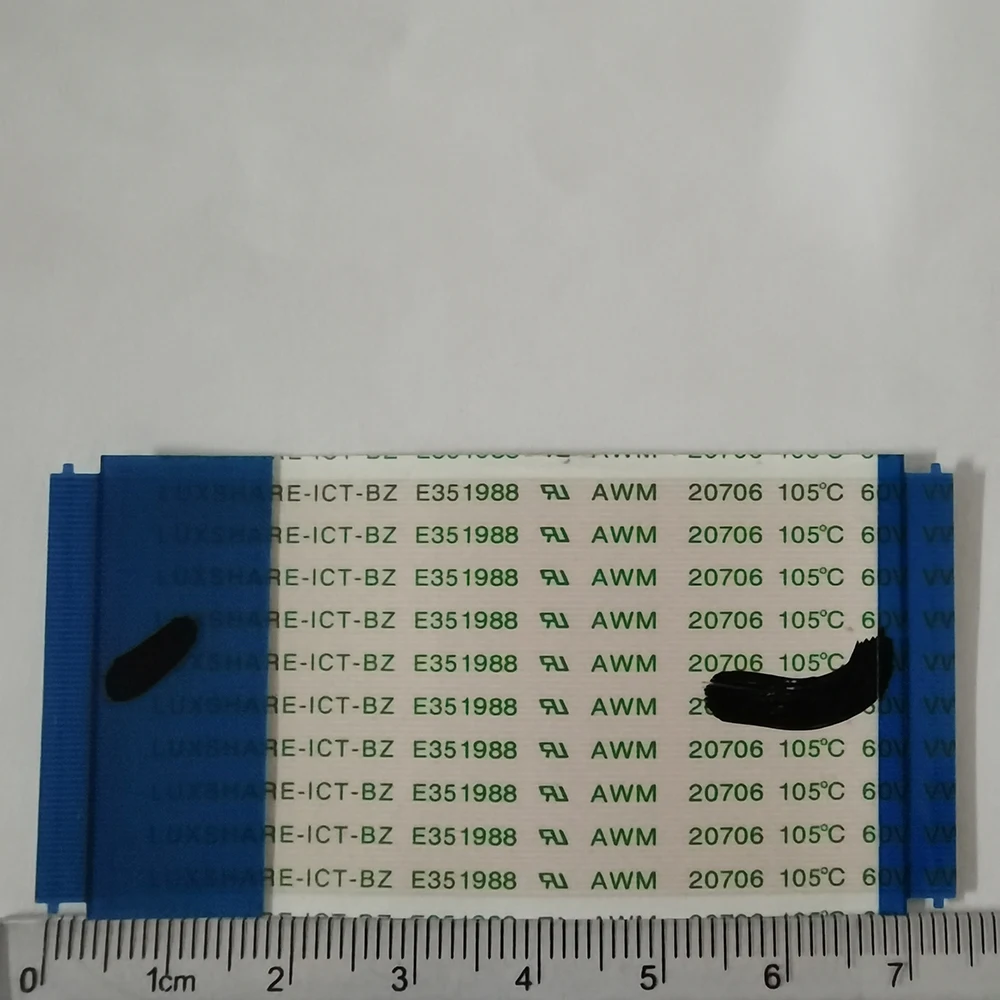 68 pin Flex Cables With Buckle Tcon Card Cable Flexible Cable For T con Board 34mm X 74mm Connector Flex 68 pins flex cables