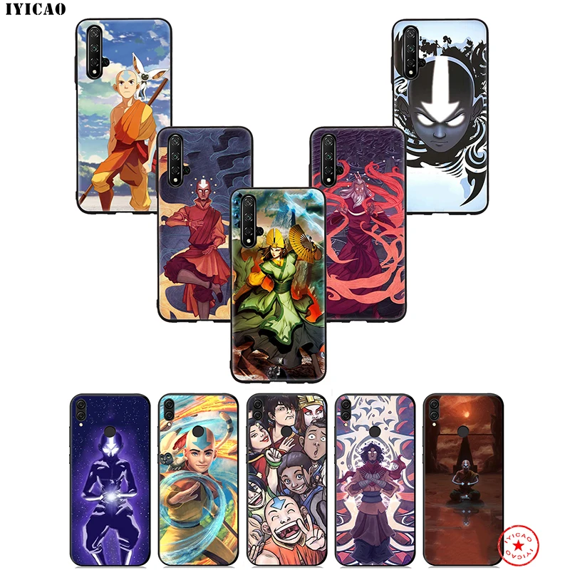 

Avatar The Last Airbender Soft Case for Huawei Honor 20 10 9X 9 8C 8X 8 7X 7C 7A 6A Nova 5i 4 3i 2 2i Lite Pro View 20 Note 10