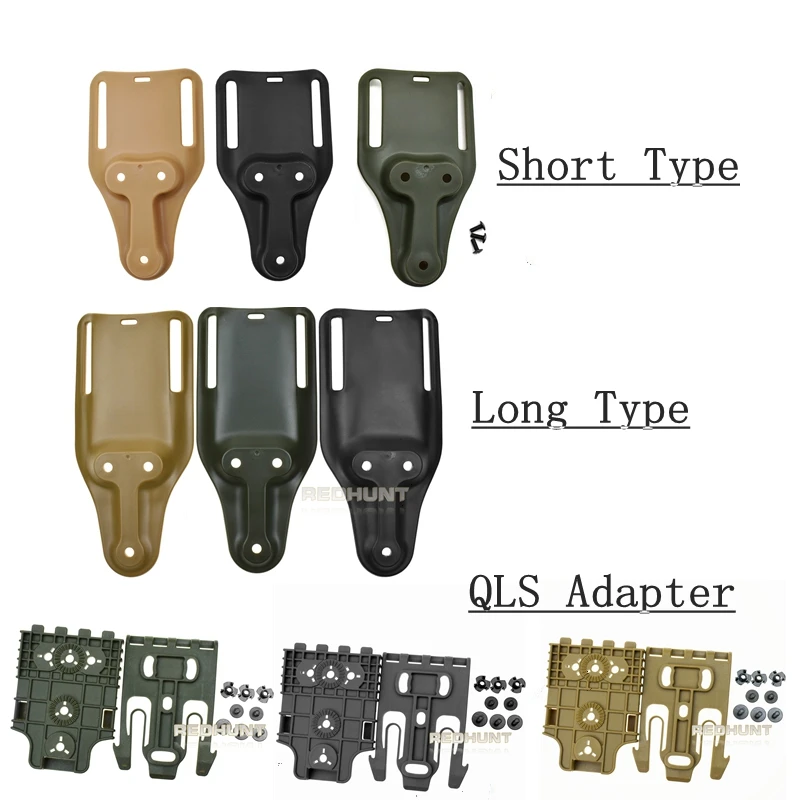 Modular Drop Leg Holster Platform Modular Drop Leg Holster Adapter - Tactical Thigh Rig With QLS Compatibility Thigh Strap Holster Rig