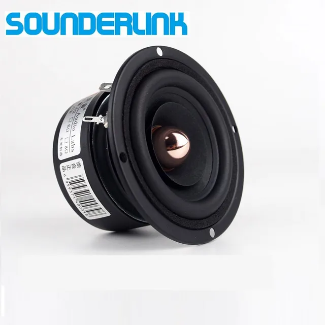 2PCS/LOT Audio Labs 3" HiFi Full Range speakers audio monitor raw tweeter middle subwoofer driver kapton bullet arrow head 1