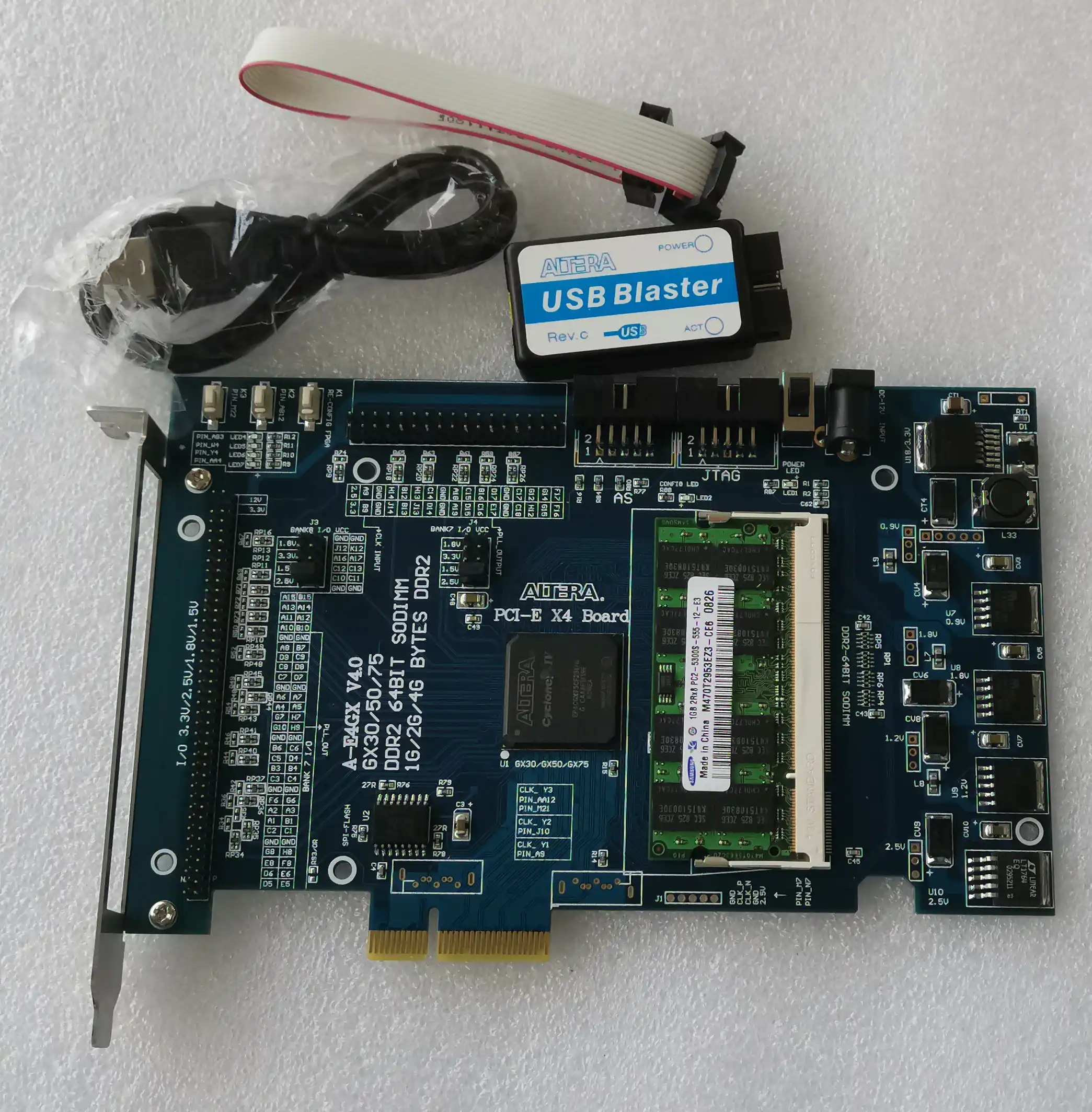 Pcie開発ボードpcie X4 Fpgaボードep4cgx75cf23i7 Fpga Pcie X1 Fpga開発ボードpcieキットalteraのcyclone Iv Gx Demo Board Aliexpress